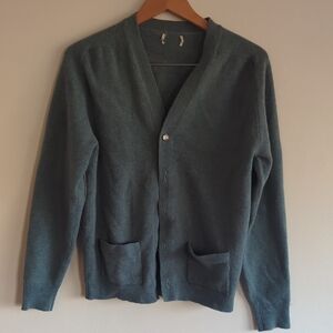 Vintage Cardigan With Elbow Patches!